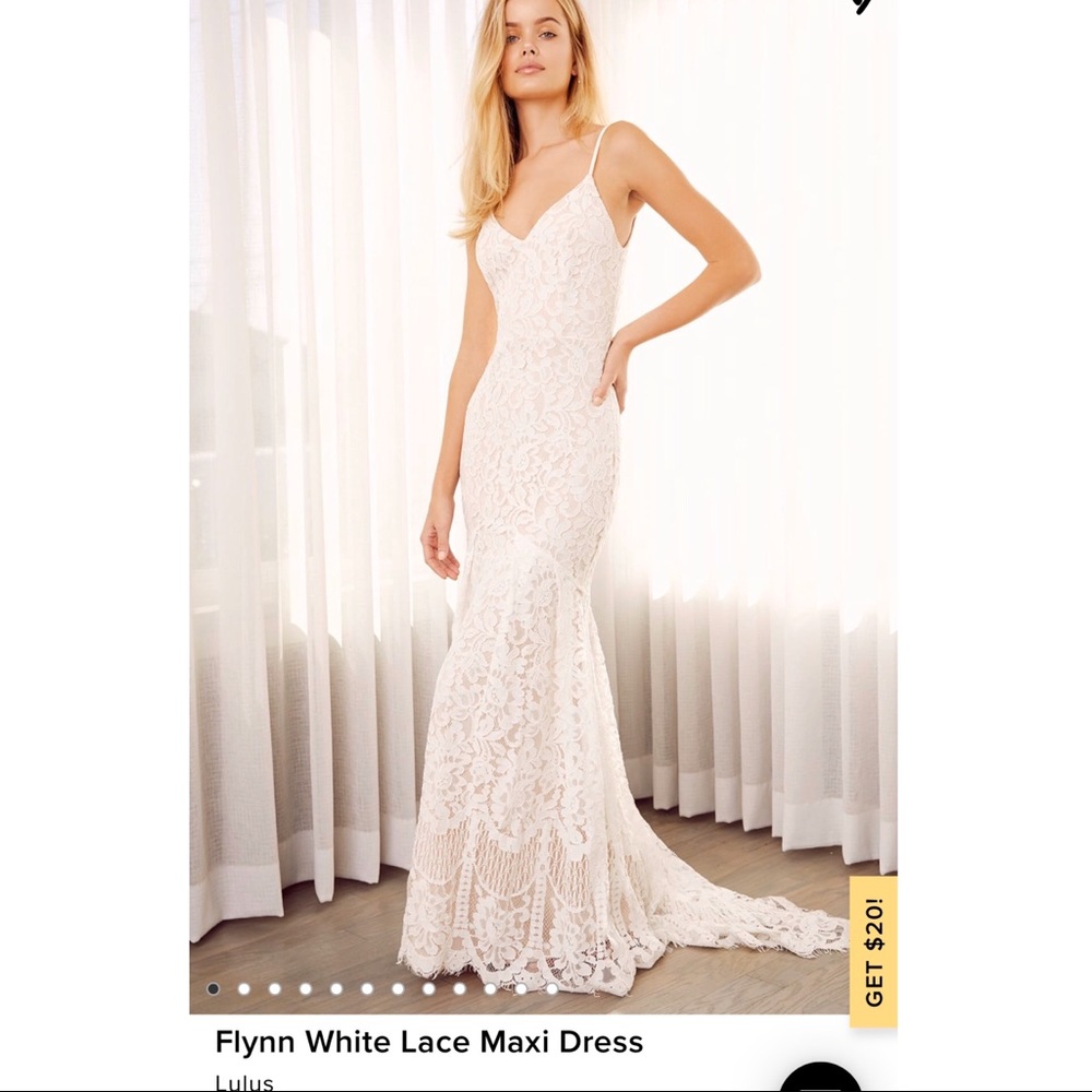 Lulus Bridal Dress
